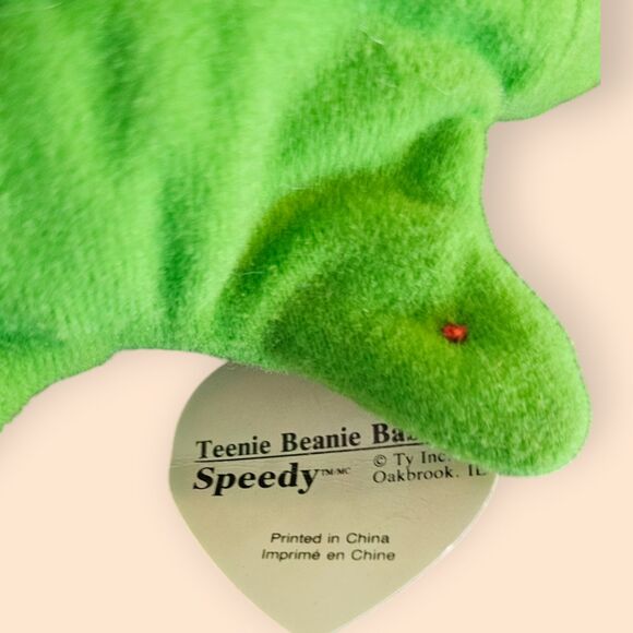 4th Generation Speedy the Turtle Ty Beanie Babies - Picture 7 of 8